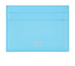 Balenciaga Card Holder, Leather, Blue, MII, DB/B, 2*